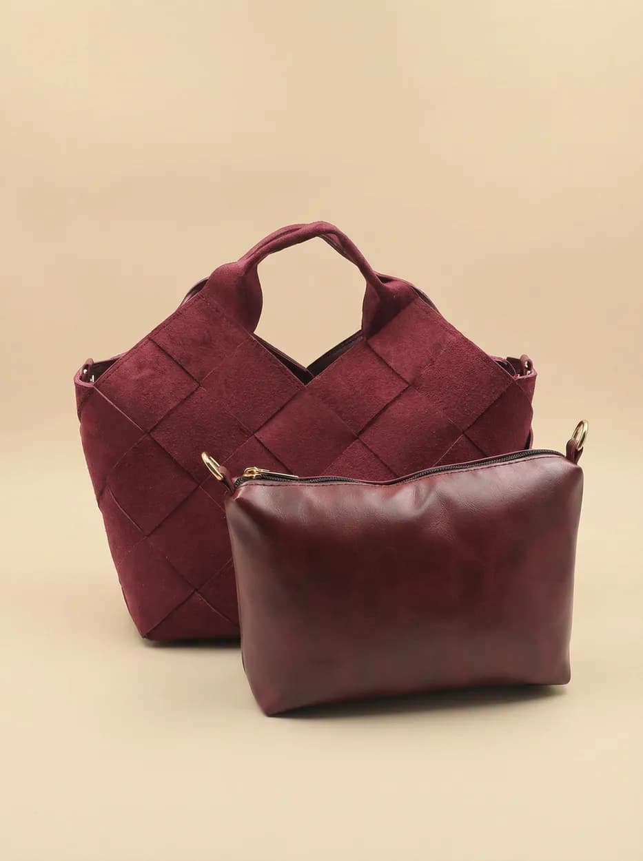 Acer Cross Body Bag - Mehroon, view 1