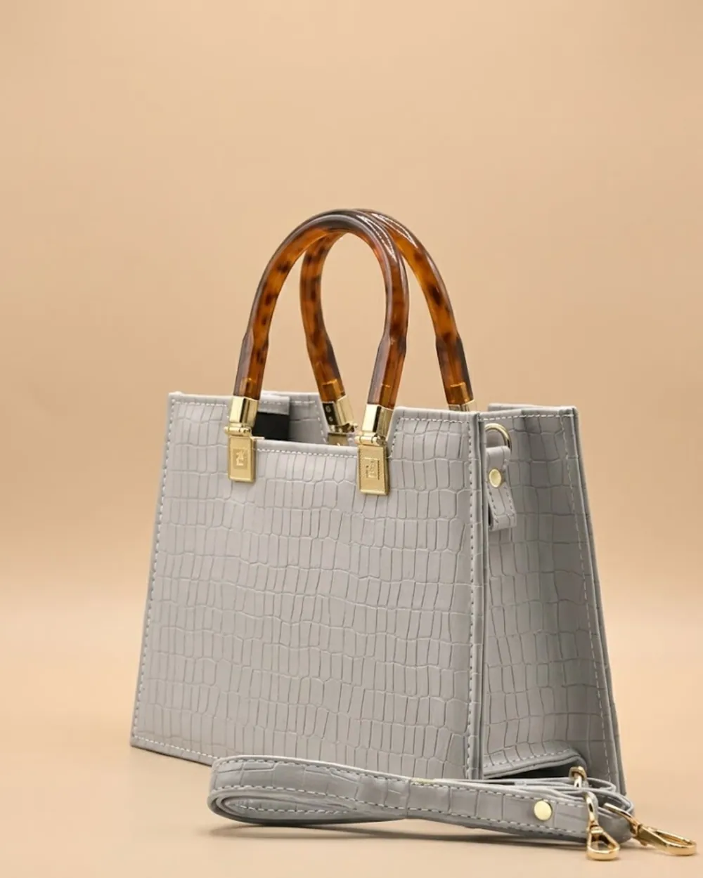 Atek - Cross Body Bag - Grey, view 1