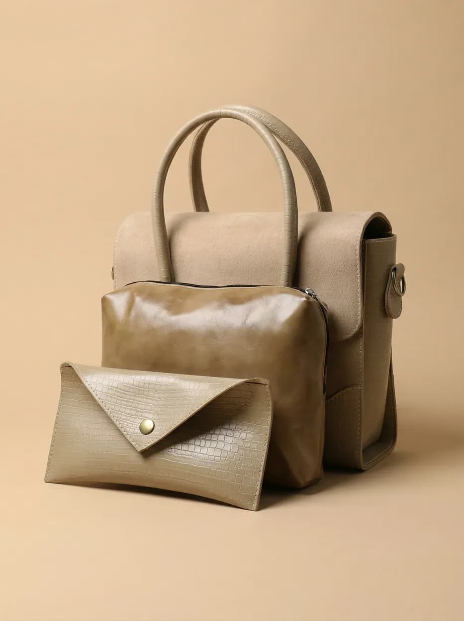 Centic Cross Body Bag - Beige, view 1