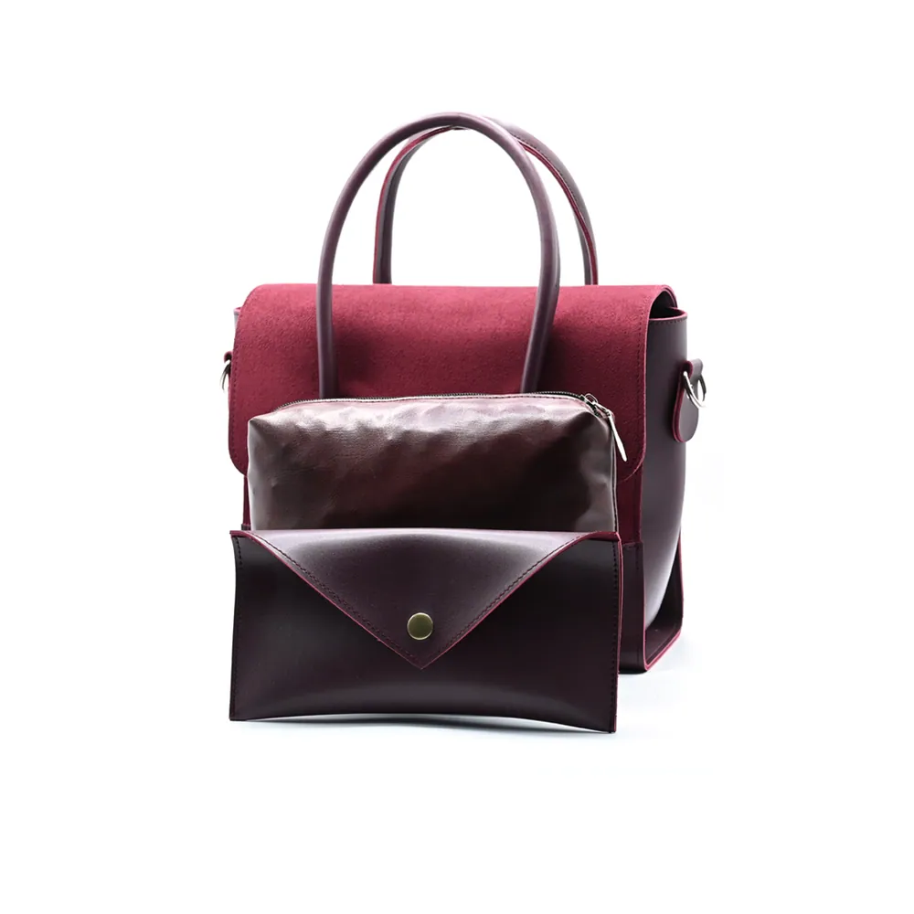 Centic Cross Body Bag - Mehroon, view 2