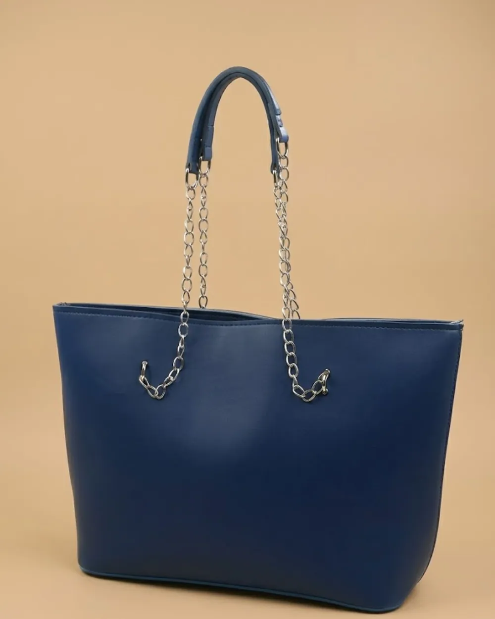 Large Capacity Tote Bag - Navy Blue, view 1