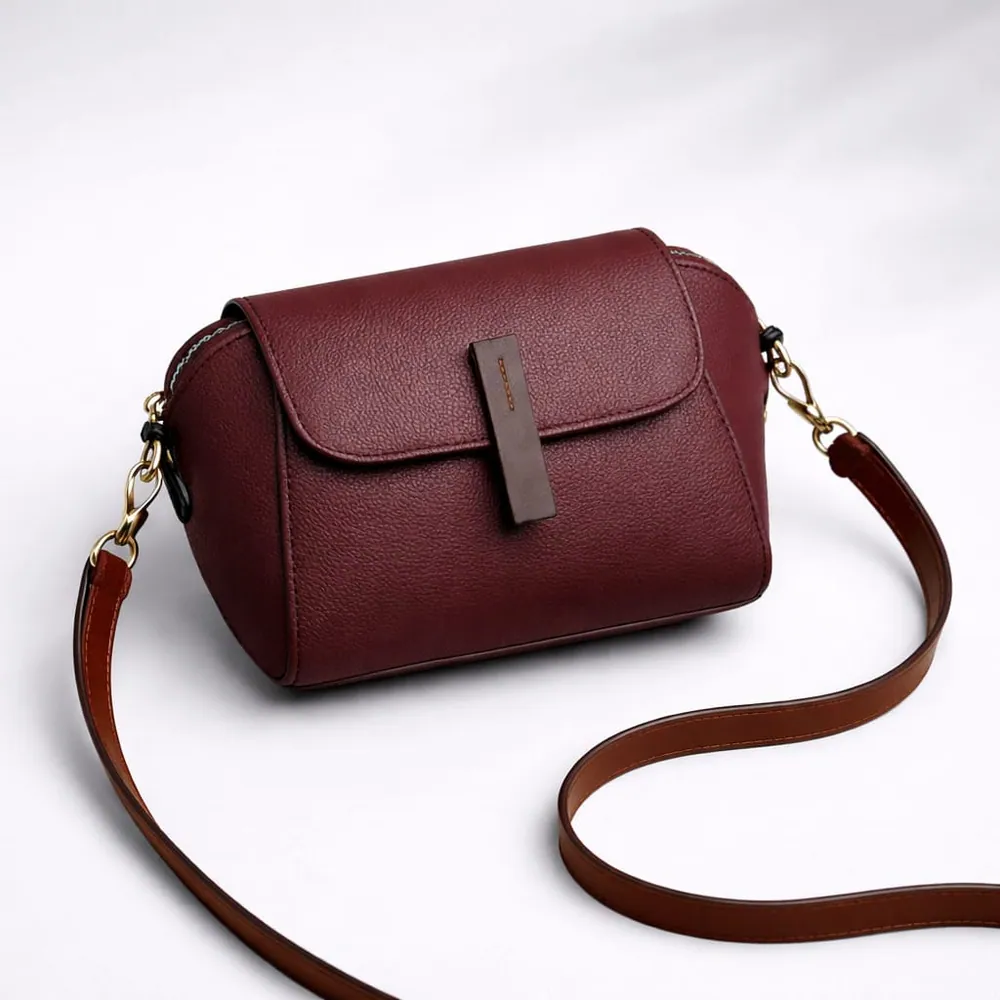 Mini Cross Body Bag - Mehroon, view 1
