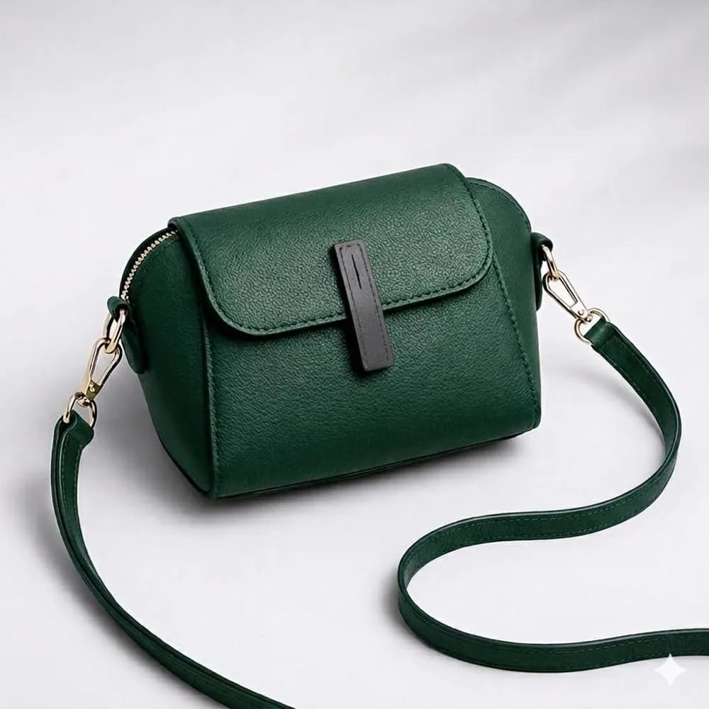 Mini Cross Body Bag - Olive Green, view 1