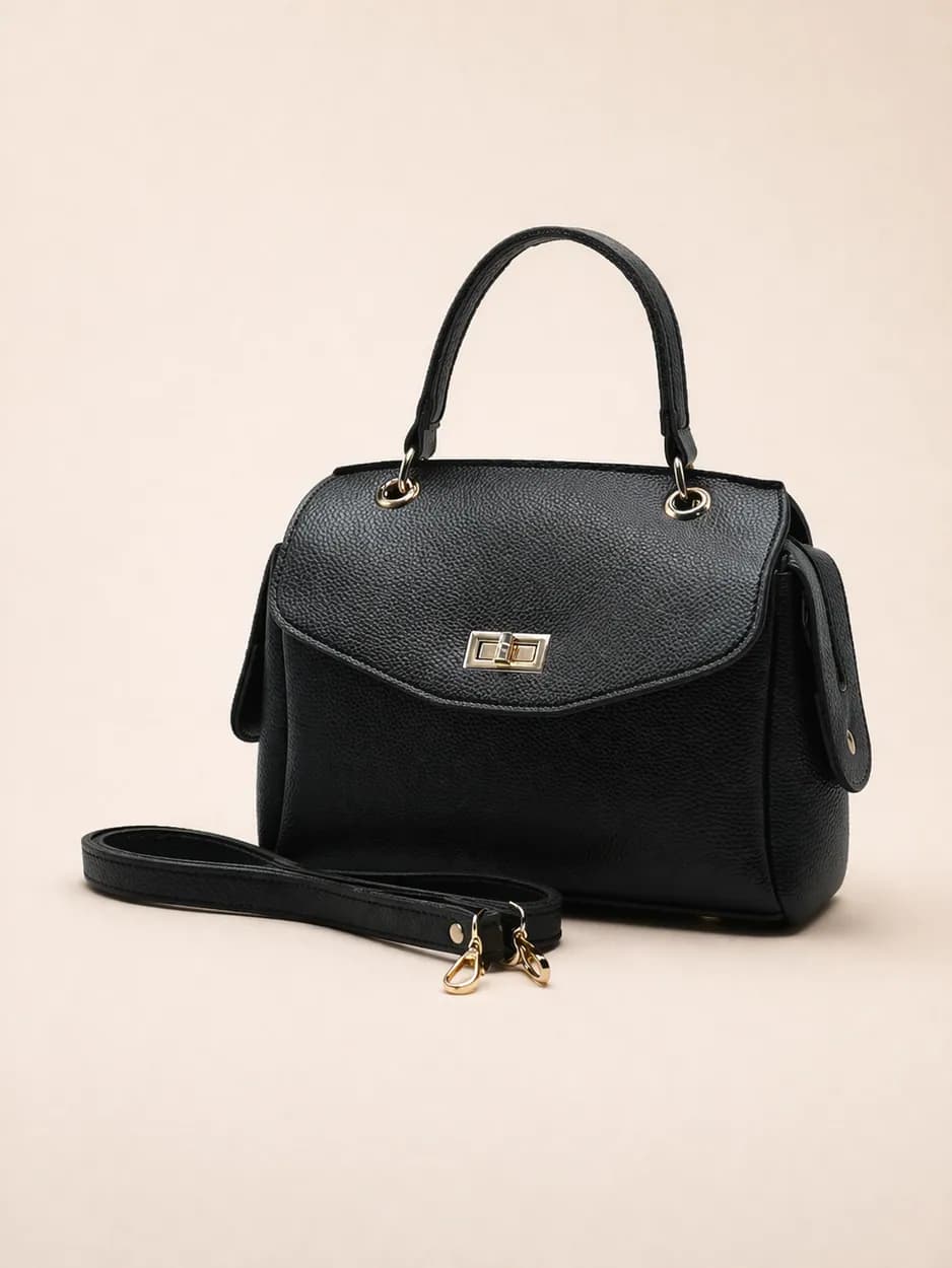 Modern Crossbody handbag - Black, view 1
