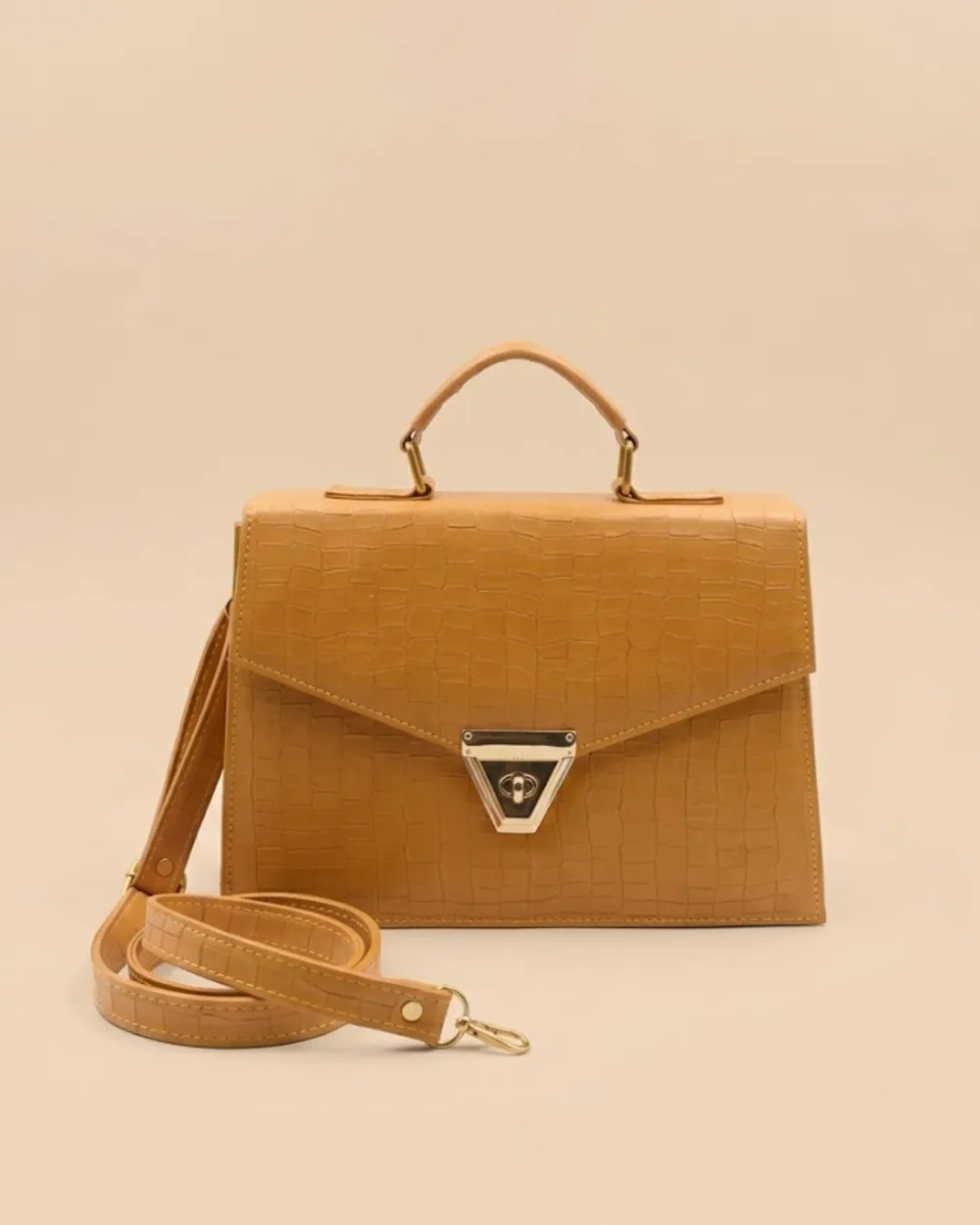 Quaint Crossbody Bag - Mustard, view 1