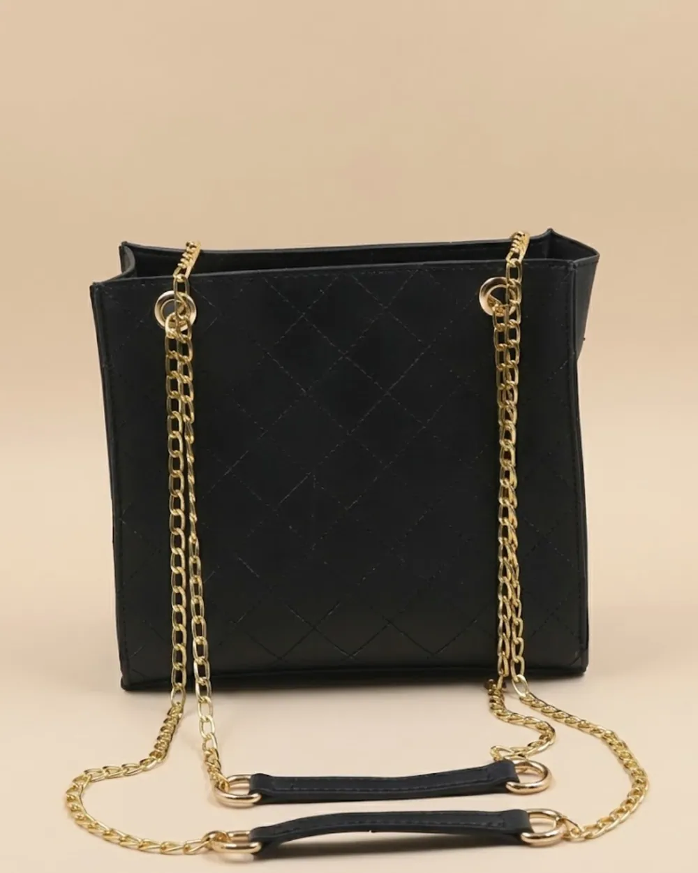 Regalia long chain crossbody Bag - Black, view 1