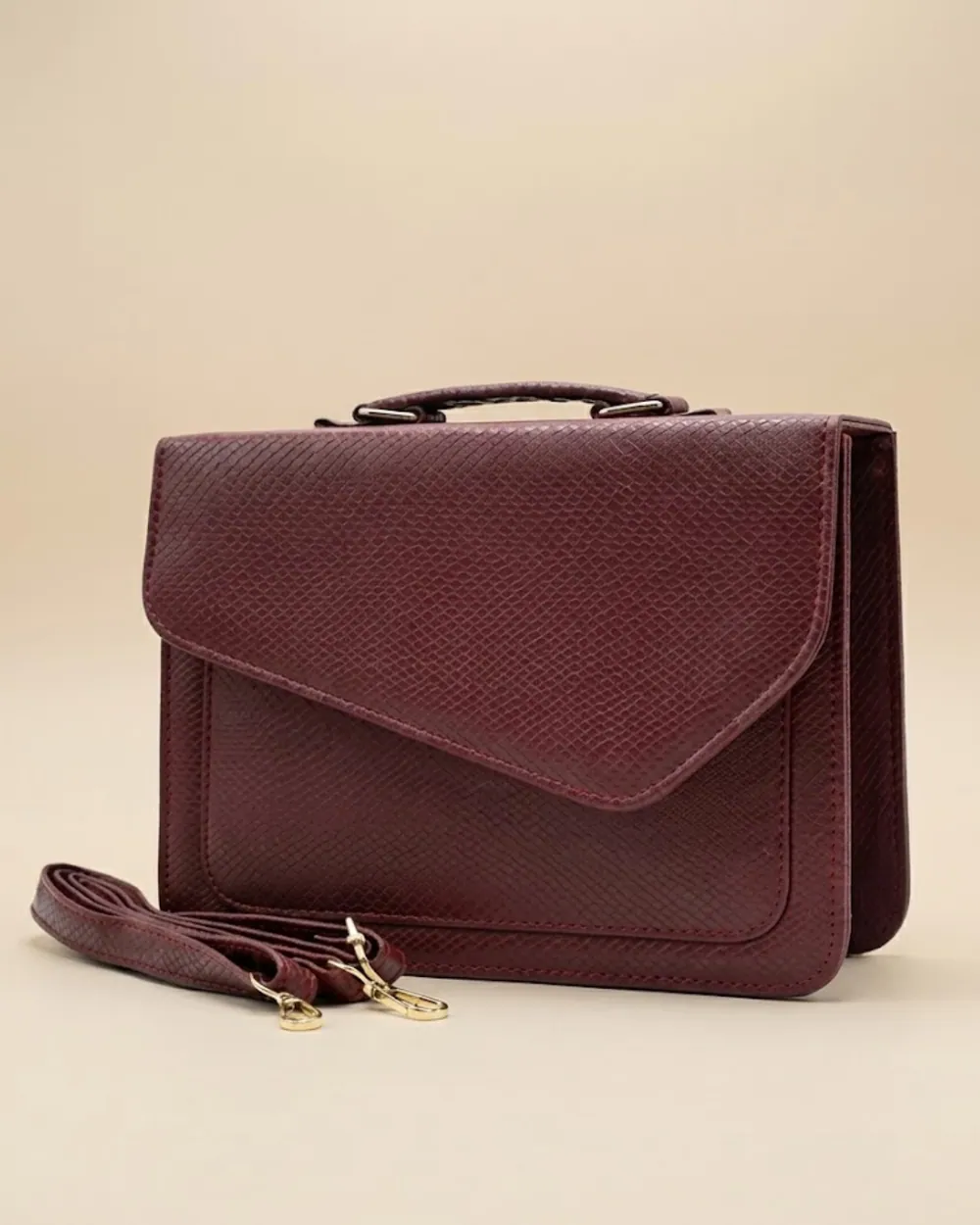 Reglan Crossbody Bag - Maroon, view 1