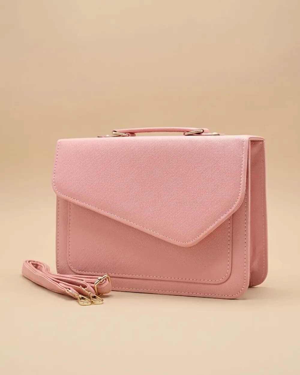 Reglan Crossbody Bag - Pink, view 1