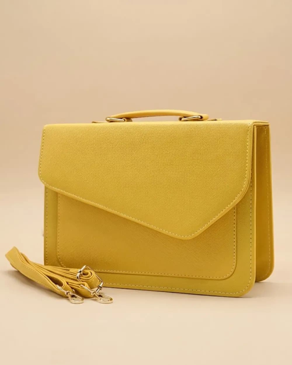 Reglan Crossbody Bag - Yellow, view 1