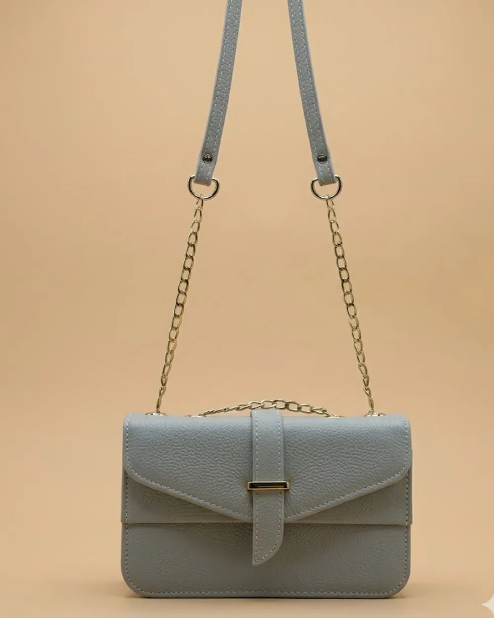 Stylisha crossbody chain bag - Grey, view 1