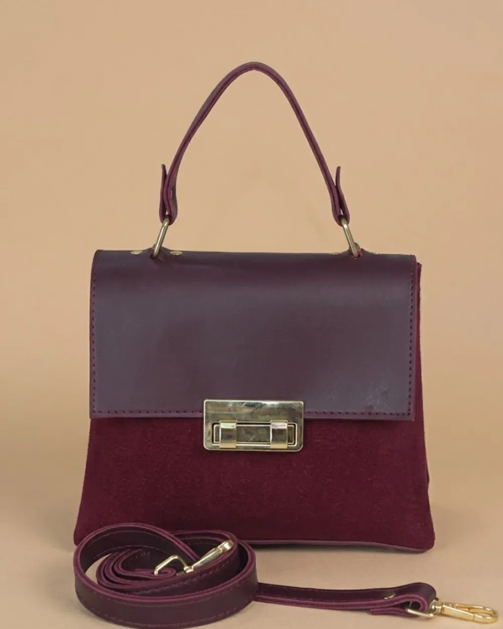 Totez Cross Body - Mehroon, view 1