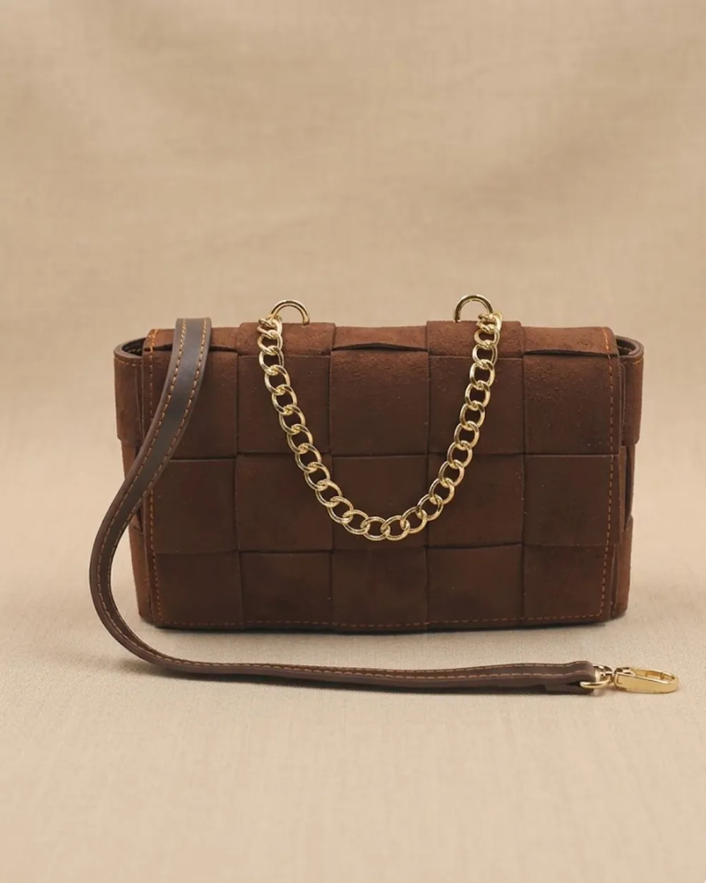 Verita Crossbody Bag - Brown, view 1