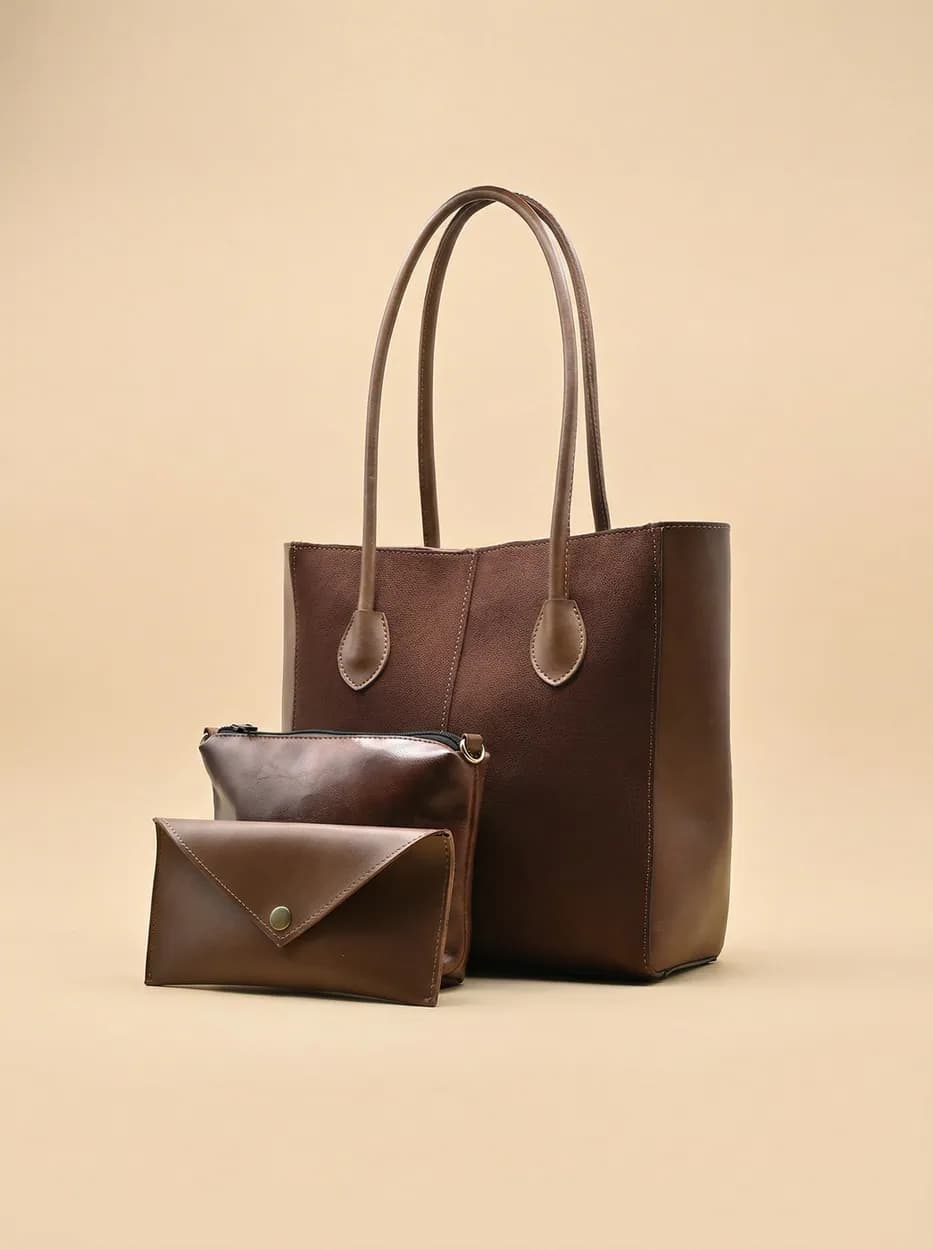 Adele - Hand Bag - Brown, view 1