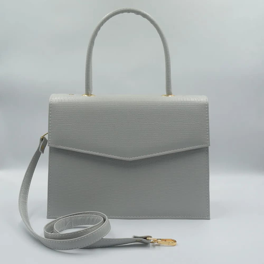 Statique Handbag For Women - Grey, view 1