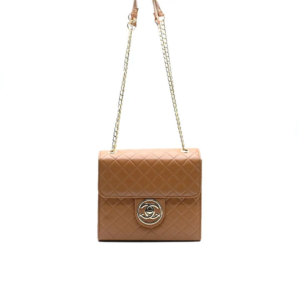 Trendy Chain Stylish Bag Brown, view 2
