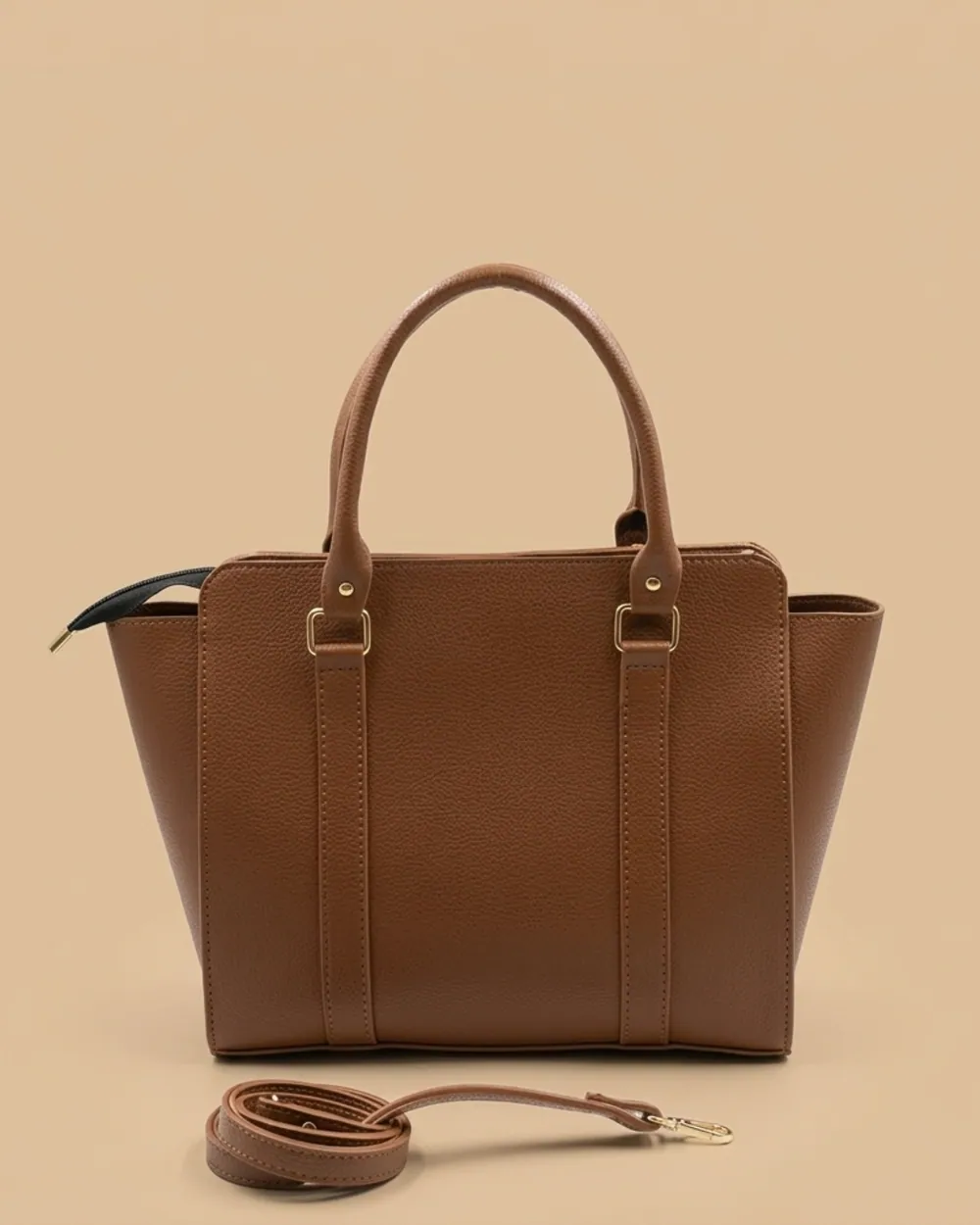 Eclat Tote Bag - Brown, view 1