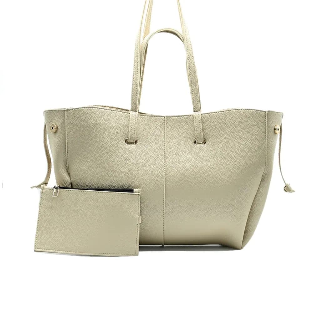 Flexo Tote Bag - Beige, view 2