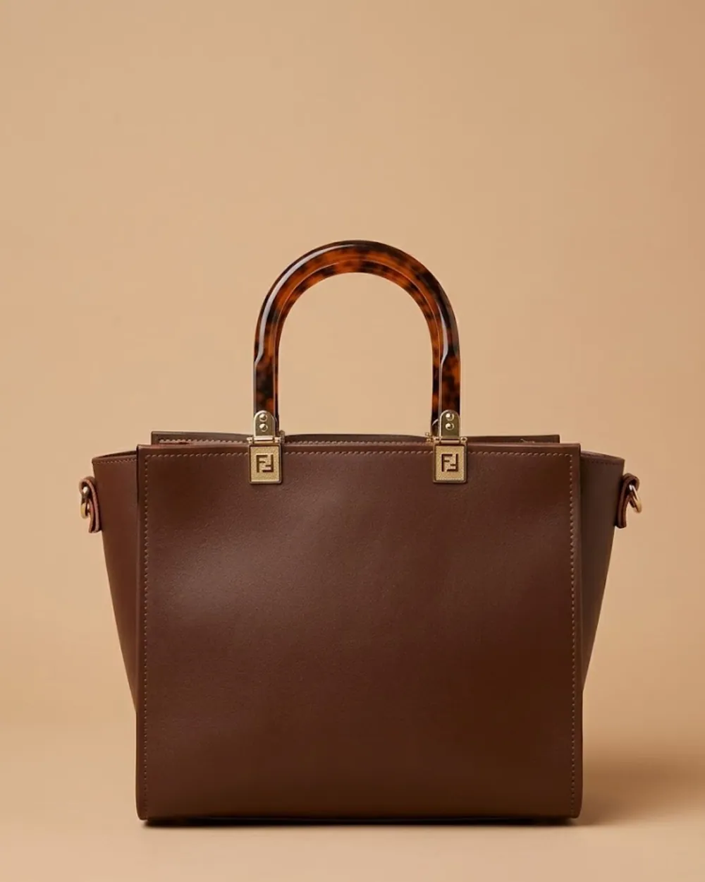 Gracea Tote Bag - Dark Brown, view 1